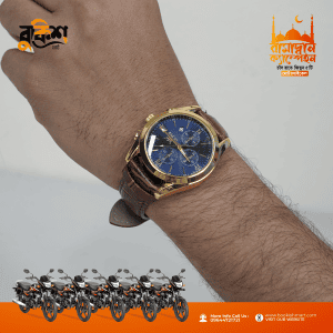 Olevs Leather Watch (O)