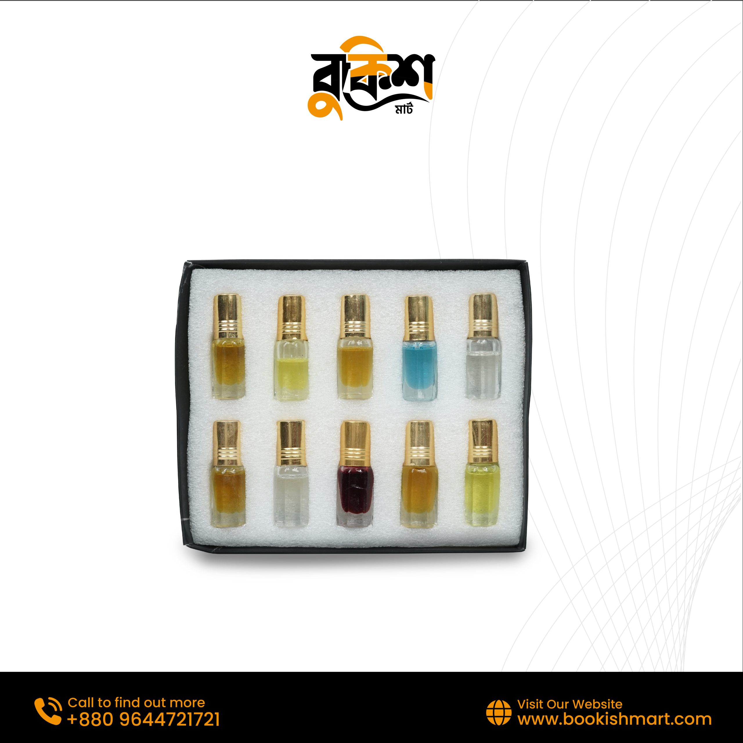 10 Pcs Attar Combo (O)